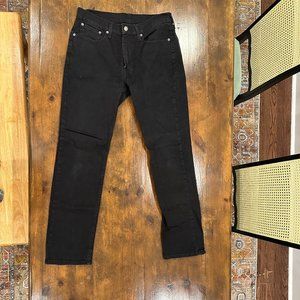 Black denim Levi Strauss 514 size 32x32